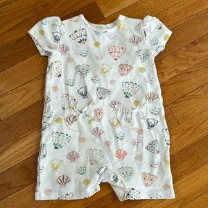 PEHR Romper - Seashells